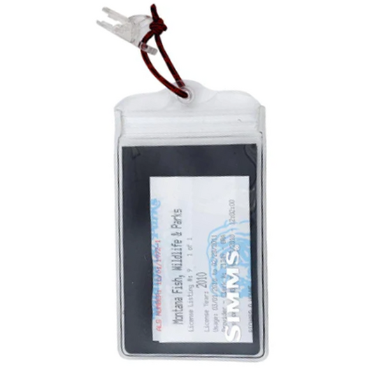 Simms Waterproof License Holder Clear