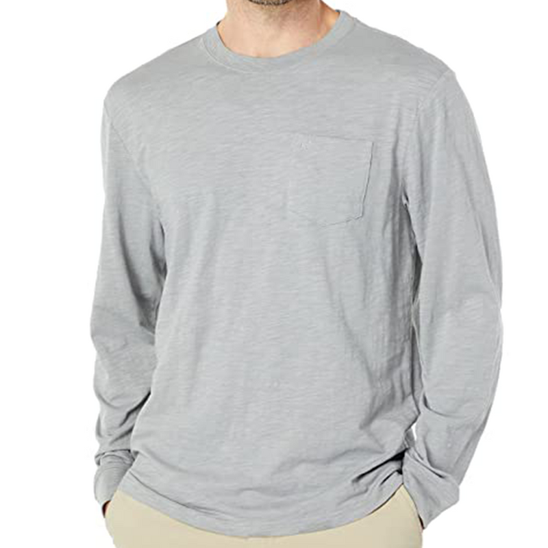 Load image into Gallery viewer, Southern Tide Sun Farer Long-Sleeve T-Shirt Color: Steel Grey
