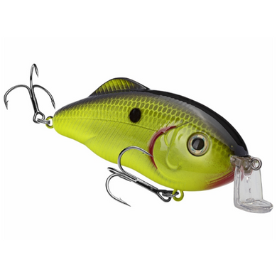 Strike King Hybrid Hunter Crankbaits - Chartreuse Black Back Jr