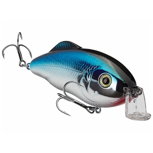 Strike King Hybrid Hunter Crankbaits - Chrome Blue Back Jr