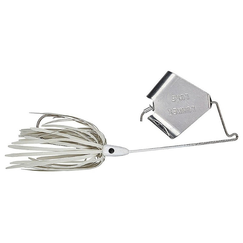 Load image into Gallery viewer, Lunker Lure Original Buzzbaits - White with Silver Blade
