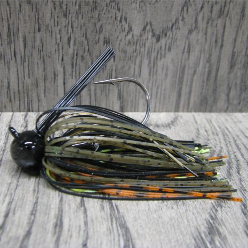 Load image into Gallery viewer, Brazalo Custom Lures Football Head Jigs - Tiger Craw
