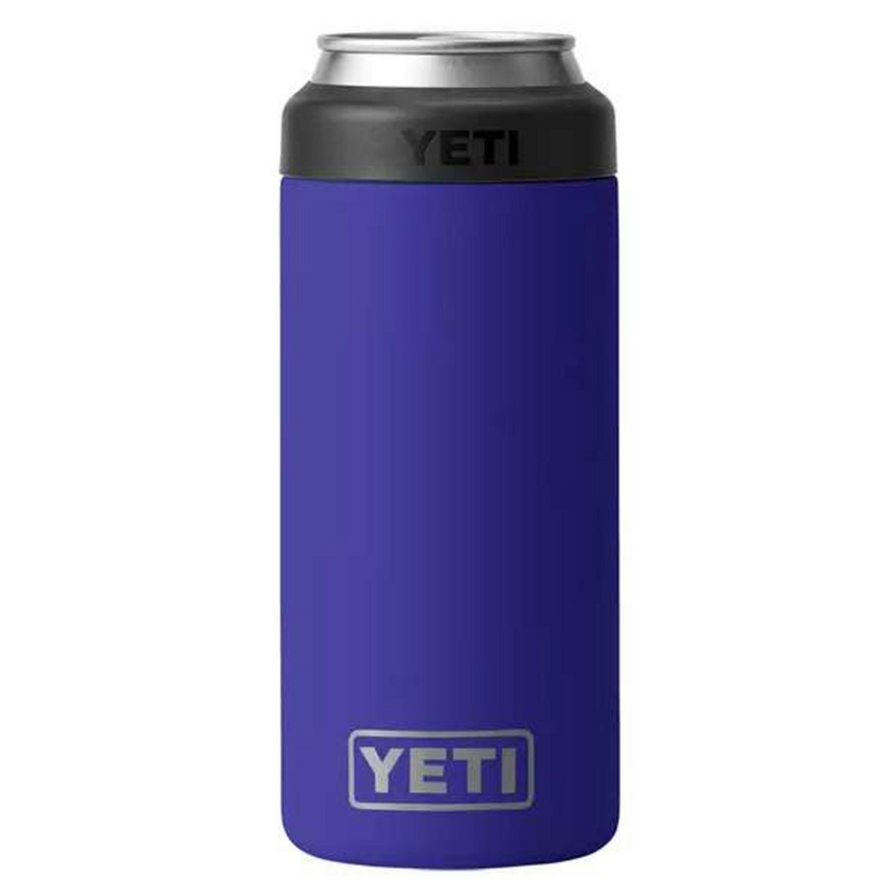 Load image into Gallery viewer, Yeti Rambler 12oz Slim Colster  Can Insulator Offshore Blue
