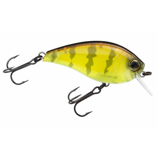 Yo-Zuri 3DB Series Squarebill 1.5 Crankbaits - Prism Chartreuse Perch