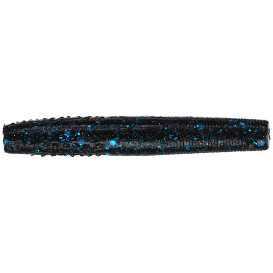 Z-Man Finesse TRD Worms Black w/ Blue Flakes