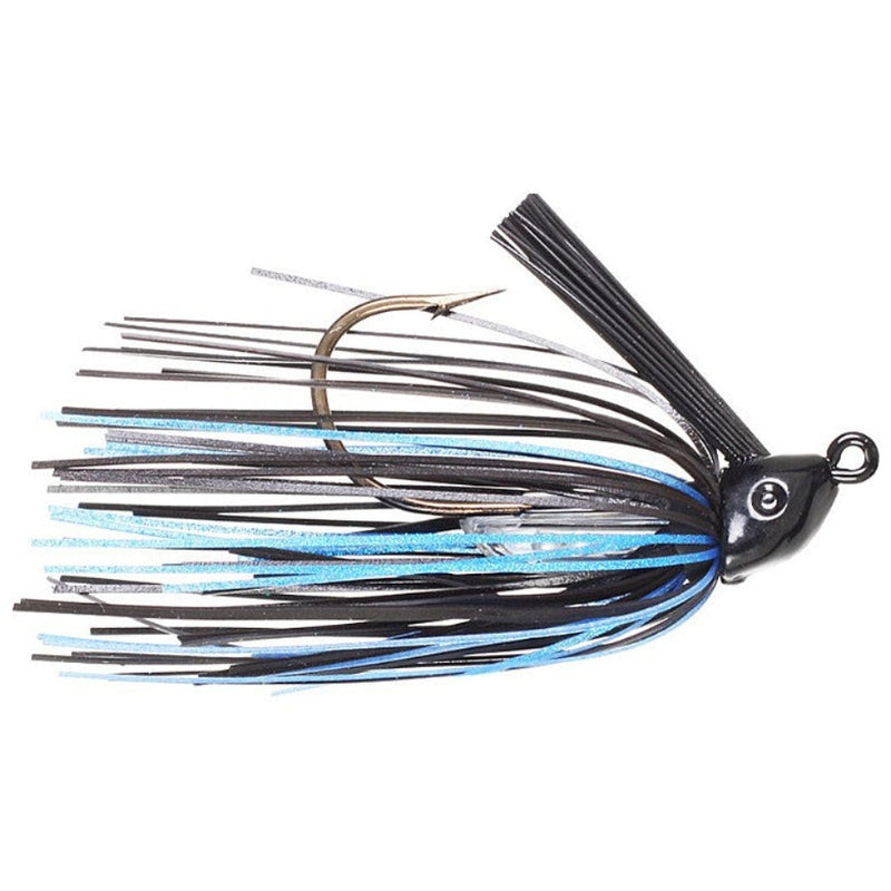 Load image into Gallery viewer, Zorro Bait Rattlin Booza Bug Jigs Black n Blue
