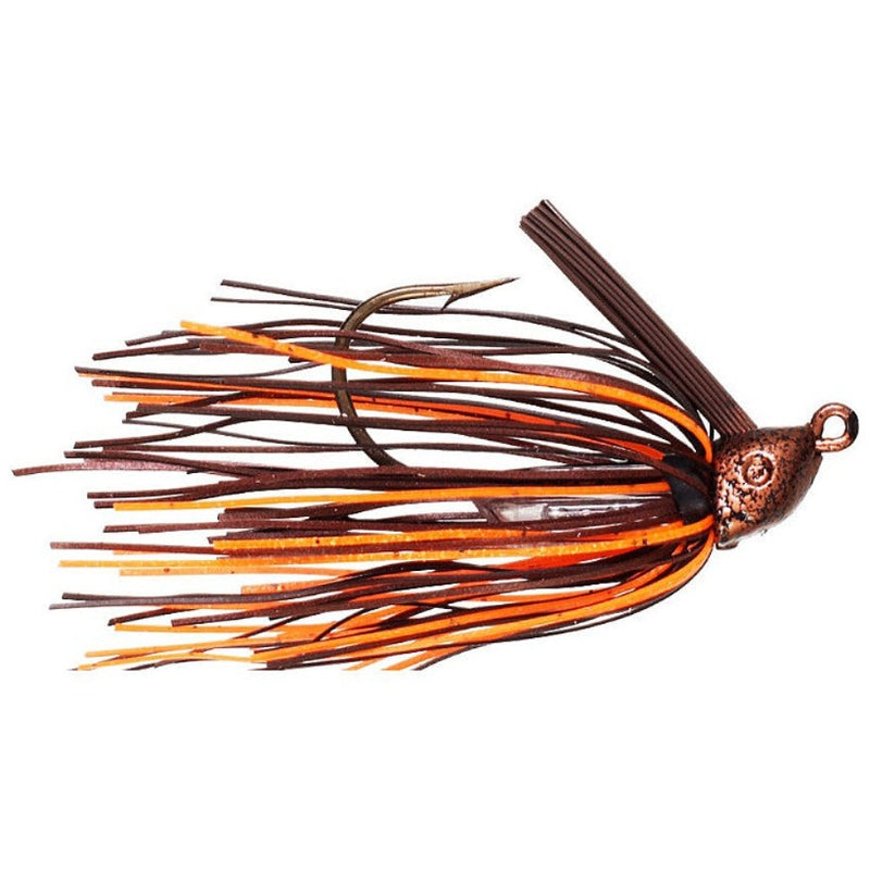 Load image into Gallery viewer, Zorro Bait Rattlin Booza Bug Jigs Brown Orange
