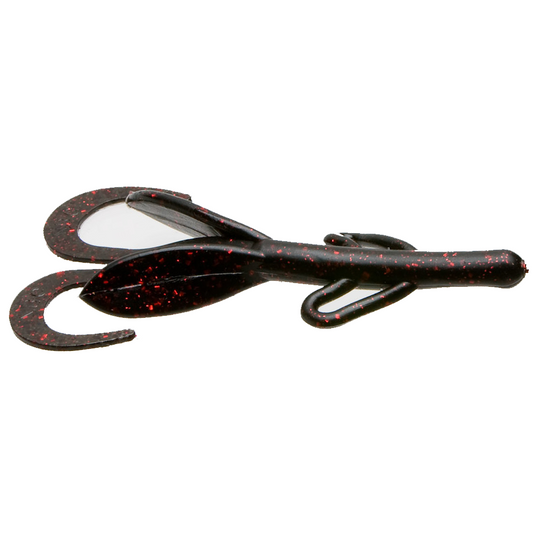 Zoom Baby Brush Hogs - Black Red Glitter