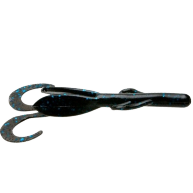 Load image into Gallery viewer, Zoom Brush Hog Creature Baits - Blueberry
