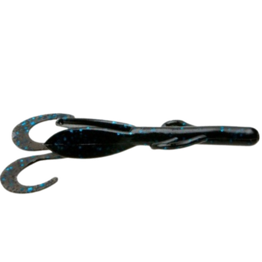 Zoom Brush Hog Creature Baits - Blueberry