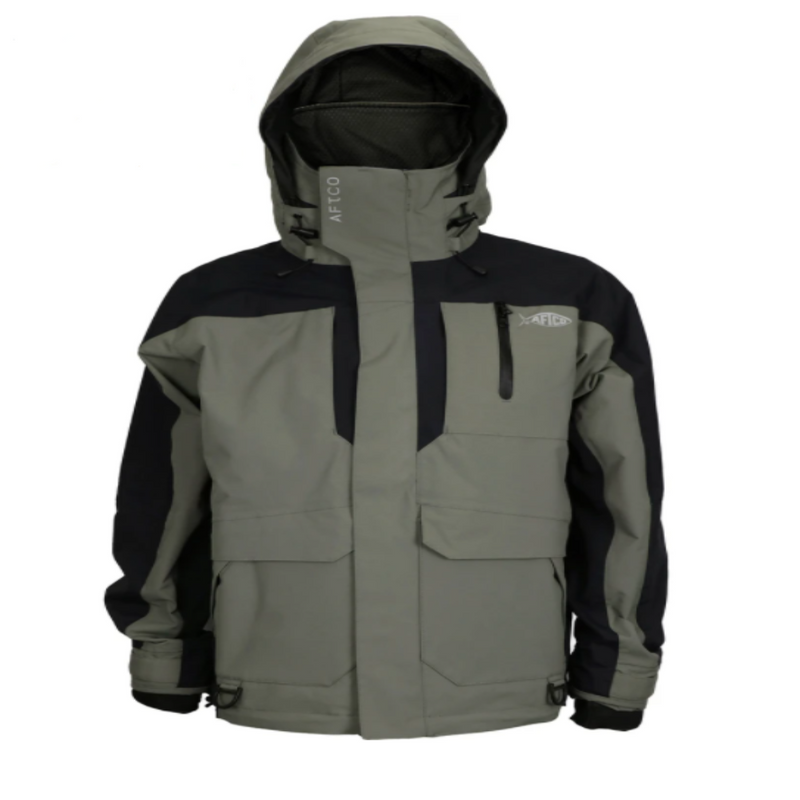 Load image into Gallery viewer, Aftco Hydronaut Heavy Duty Waterproof Jackets Safari
