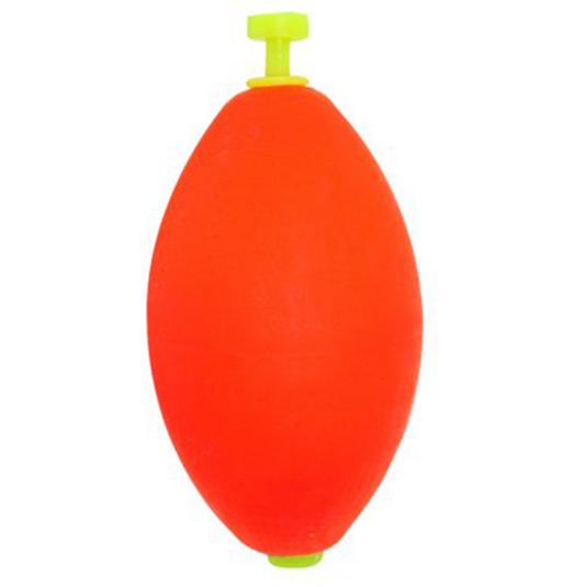 Betts Billy Boy Foam Oval Bobber - Orange