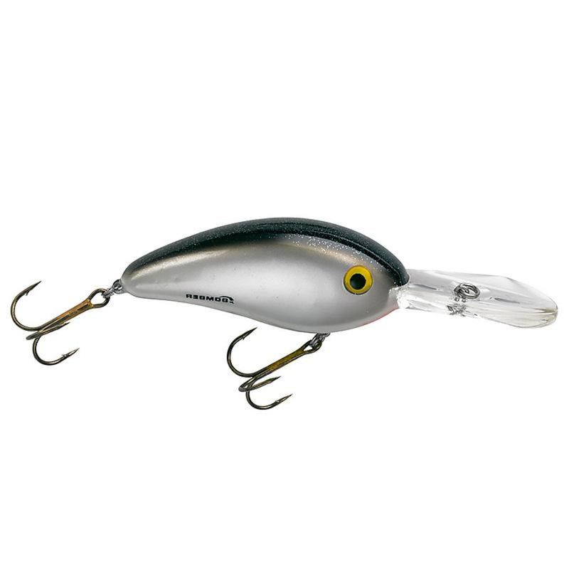 Load image into Gallery viewer, Bomber Lures Fat Free Shad Jr. BD6F Crankbait - Black Pearl
