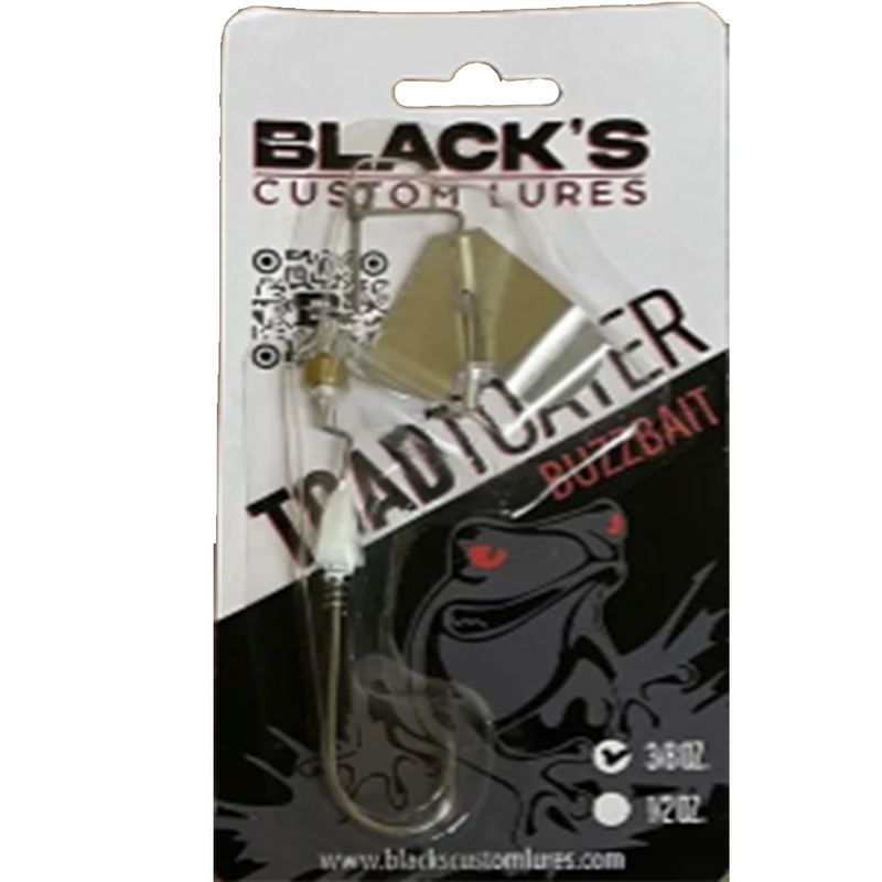 Load image into Gallery viewer, Black&#39;s Custom Lures Toad Toater with Prop Clacker Buzzbaits
