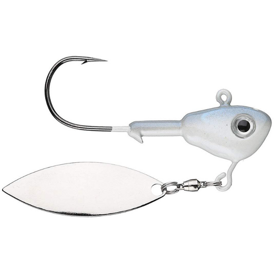 Buckeye Lures Su-Spin Blade - Albino