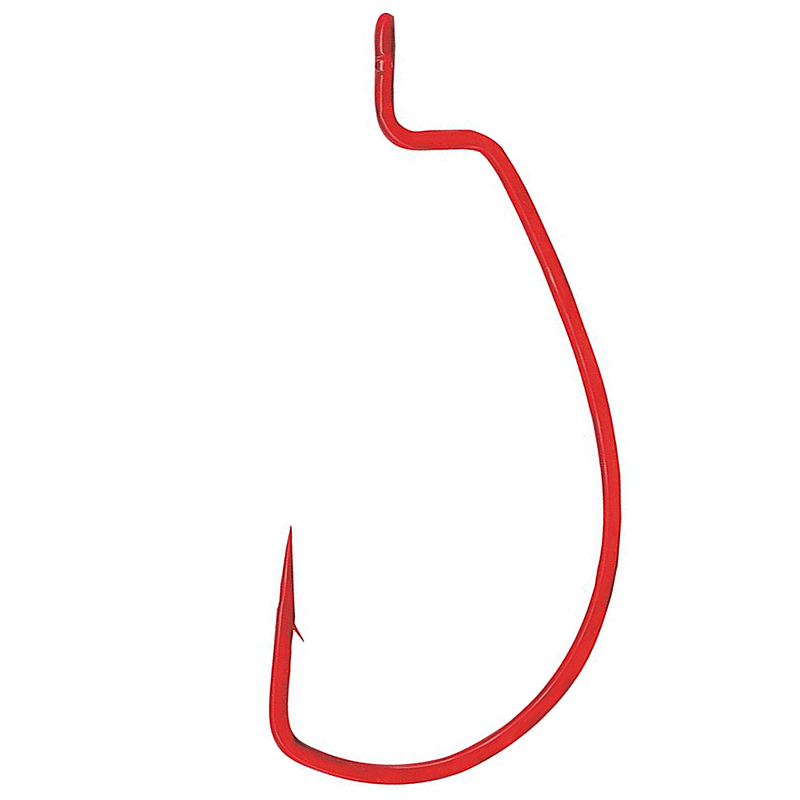 Load image into Gallery viewer, Gamakatsu Offset Shank EWG Worm Hooks - Red
