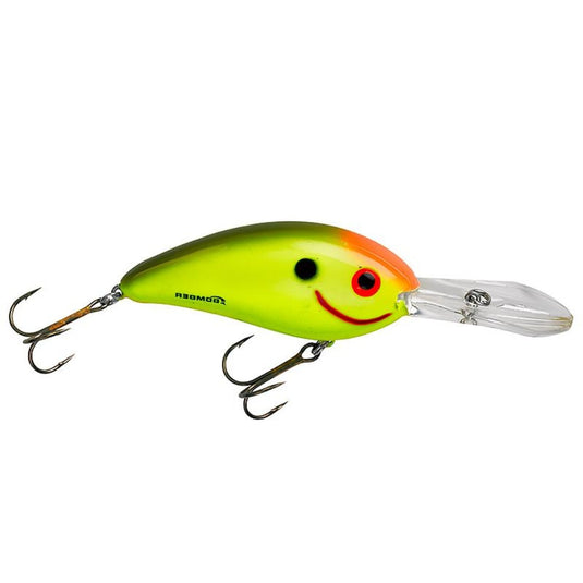 Bomber Lures Fat Free Shad Jr. BD6F Crankbait - Chart Blush