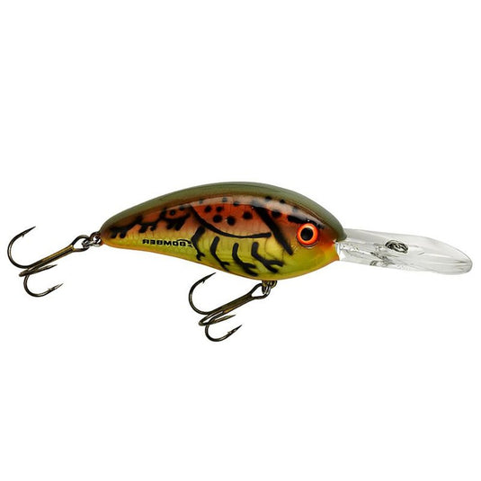 Bomber Lures Fat Free Shad Jr. BD6F Crankbait - Dance Crawfish