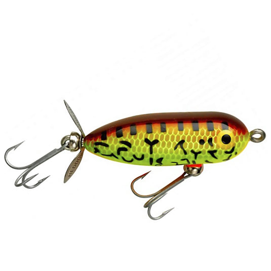 Heddon Lures Tiny Torpedo Topwater Lure Brown Crawdad