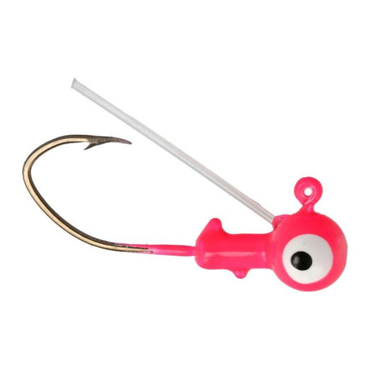 Eagle Claw Pro-V Weedless Ball Head Jigs - Pink