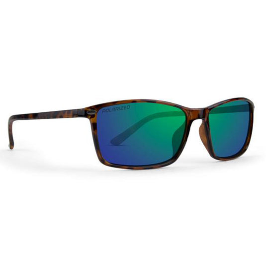 Epoch 11 Sunglasses - Tortoise Frames with Green Lens