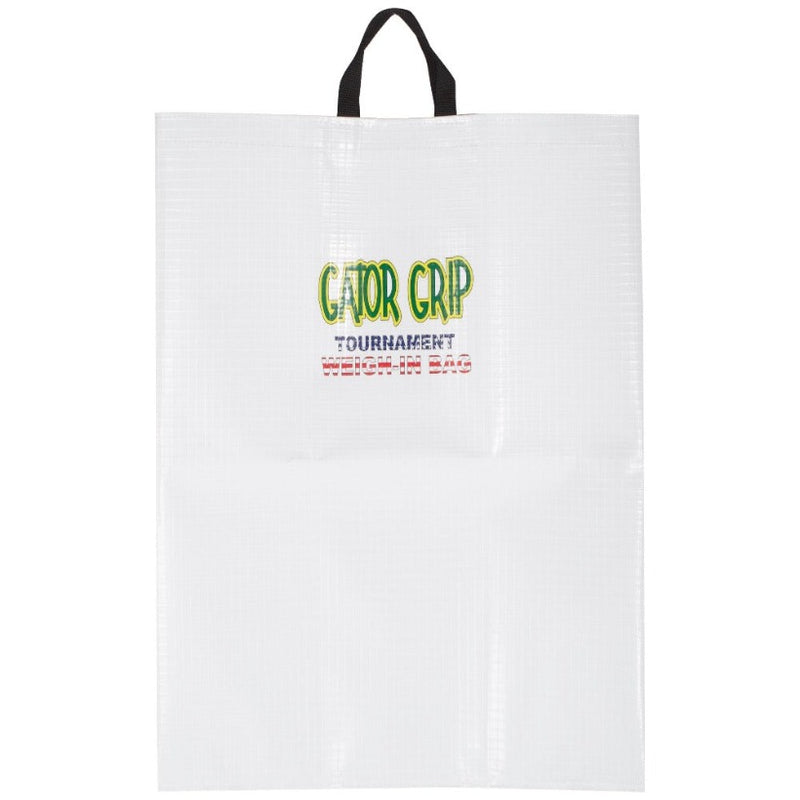 Load image into Gallery viewer, Gator Grip Tournament Weigh-In Bags - White
