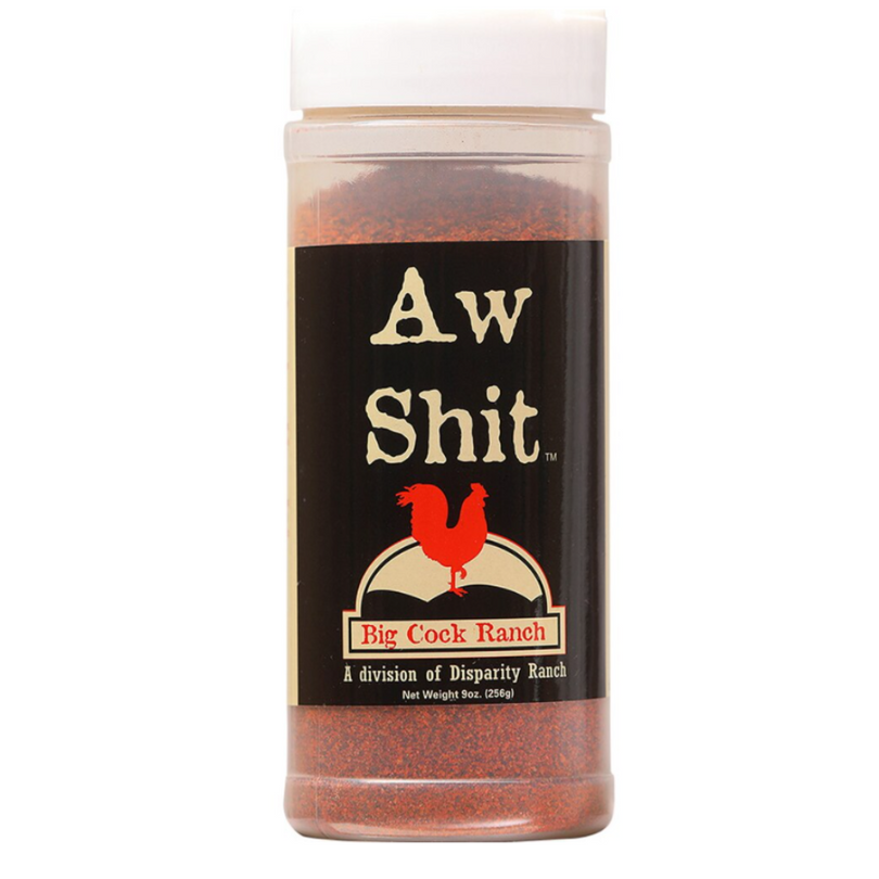 Big Cock Ranch All Purpose Seasoning Set - Aw Shit 9oz, Bull