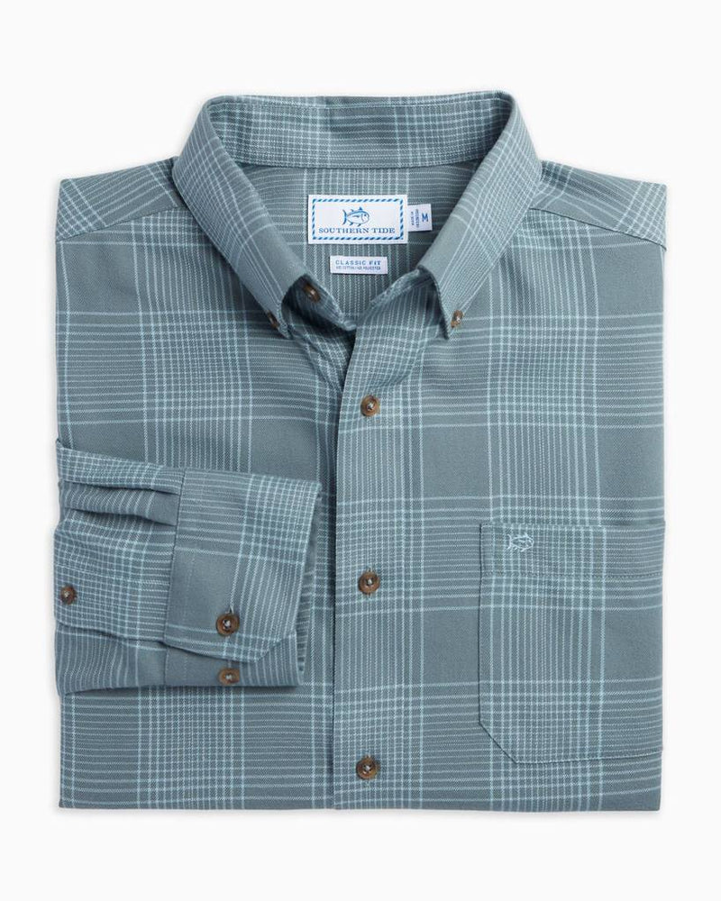 Load image into Gallery viewer, Southern Tide Flannel Afterdeck Plaid Sport Shirt
