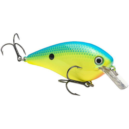 Strike King Kvd Magnum Squarebill Crankbaits - Powder Blue Back Chartreuse