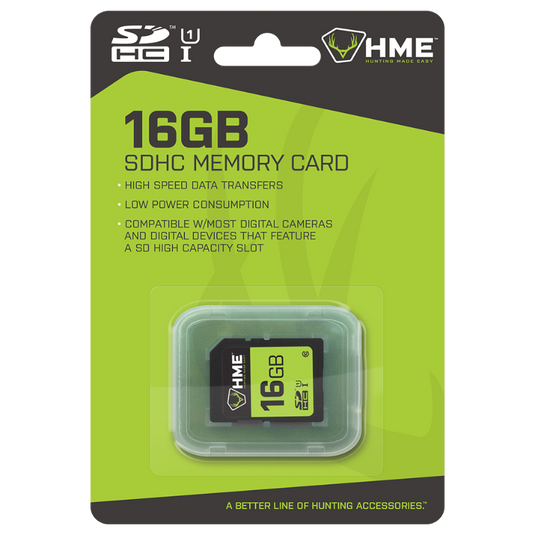 HME Hunting SD Cards - 16GB Memory