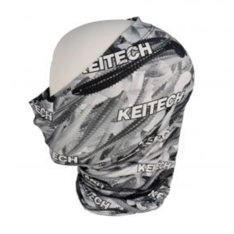 Load image into Gallery viewer, Keitech Neck Gaiters - Gray Black White
