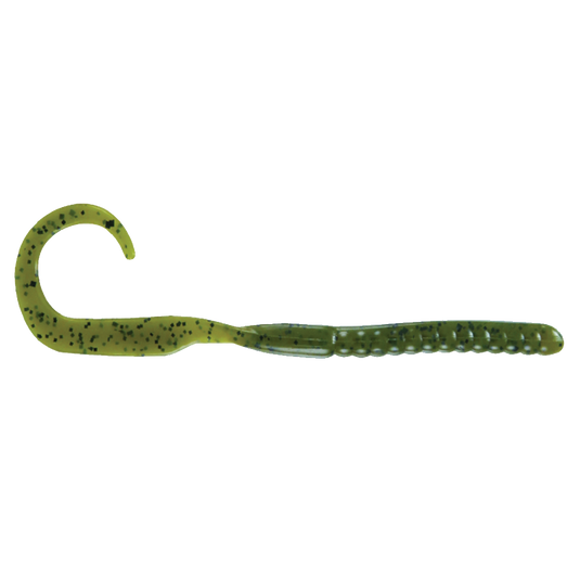 Luck E Strike HCL Worms - Green Pumpkin