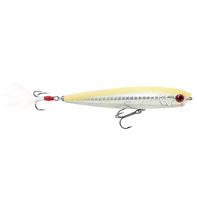 LUCKY CRAFT 4 1/2 Top Water Lure 3/5 Oz Floating Gunfish 115 F IN CRACK  BLACK $14.95 - PicClick