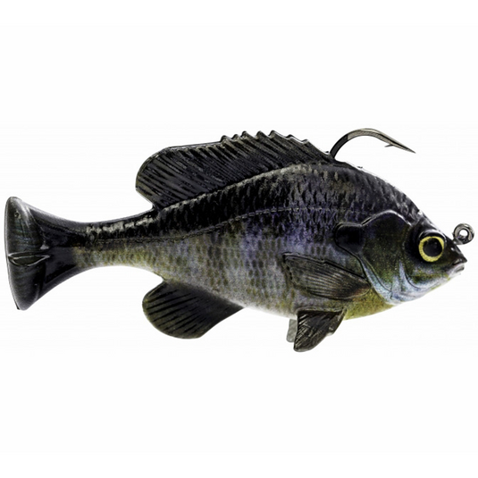 Savage Gear Pulse Tail RTF Bluegill Swimbaits - Black Gill