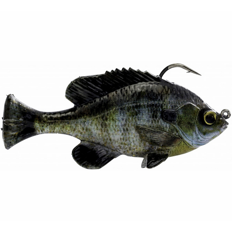 Load image into Gallery viewer, Savage Gear Pulse Tail RTF Bluegill Swimbaits - Ghost Gill
