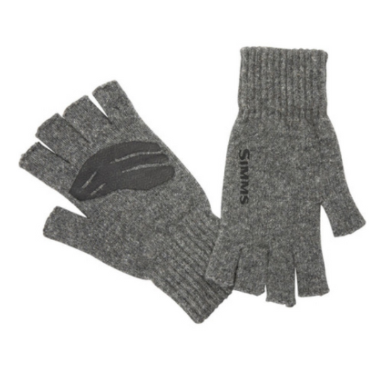 Simms Wool Half Finger Gloves