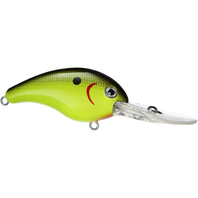 Strike King Pro Model 5XD Series Crankbaits - Black Back Chartreuse