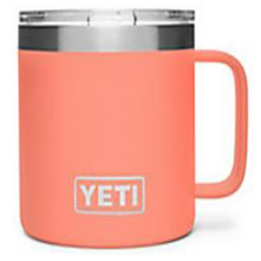 Yeti Rambler 14 oz Mug - Coral