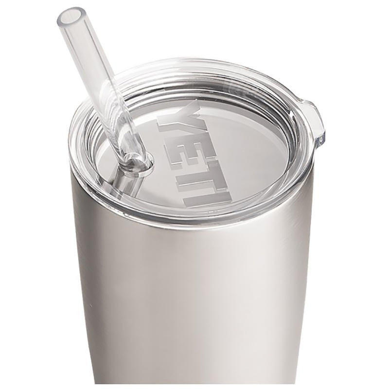 Load image into Gallery viewer, Yeti Rambler Tumbler Straw and Lids - Clear 20oz
