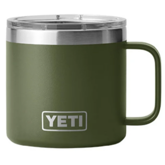 Yeti Rambler 14oz Mug - Highland Olive