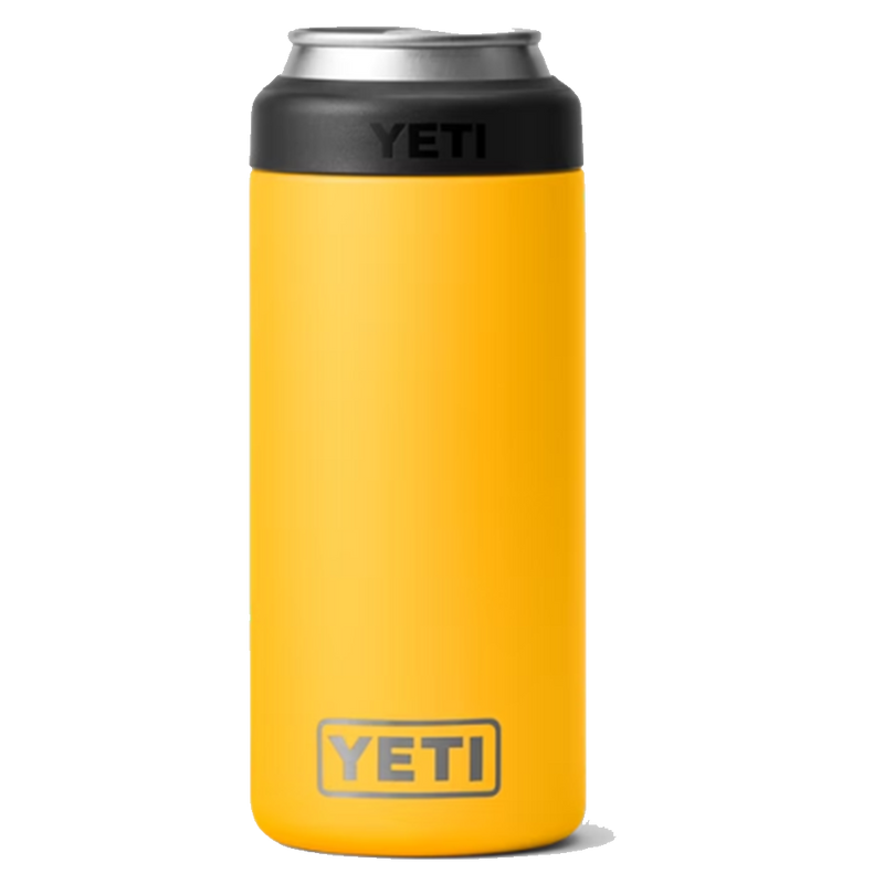 Load image into Gallery viewer, Yeti Rambler 12oz Slim Colster  Can Insulator Yellow
