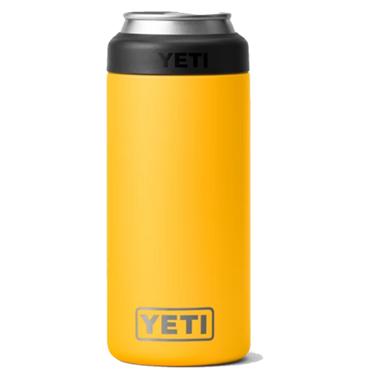 Yeti Rambler 12oz Slim Colster  Can Insulator Yellow