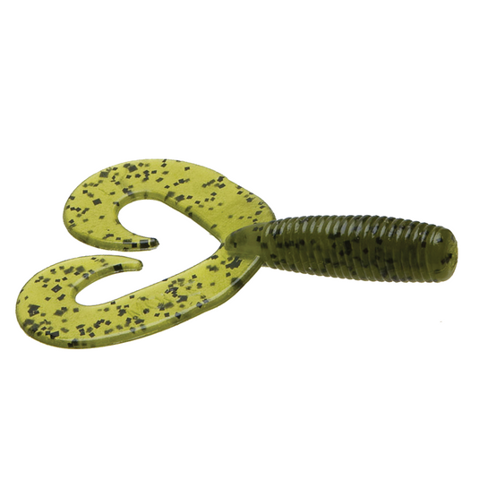 Zoom Fat Albert Twin Tail Grubs - Watermelon Seed