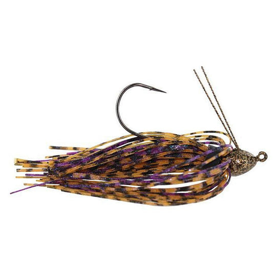 Zorro Bait Casting Weedless Booza Bug Jigs - Peanut Butter and Jelly