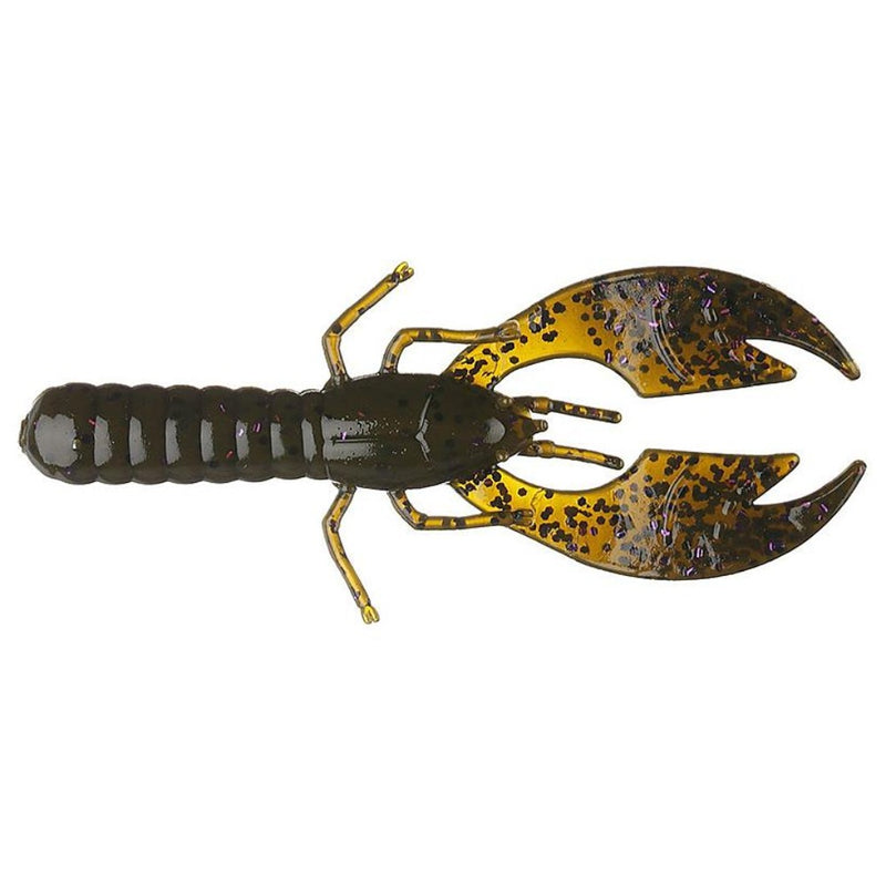 Load image into Gallery viewer, Yum Craw Papi Creature Baits - Green Pumpkin Purple
